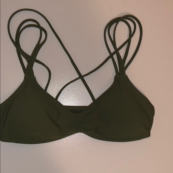 aerie Other - Aerie Strappy Scoop Neck Bikini Top